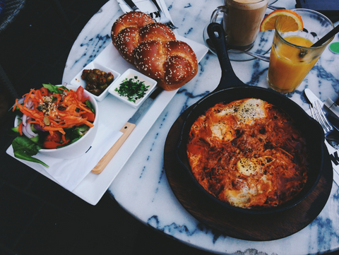 Shakshuka with Capia Peppers and Cumin